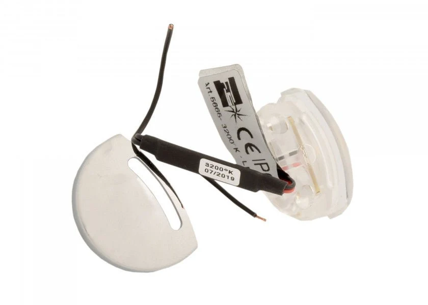 ELETRA T LED-lampe til overflademontering – plast, forkromet - Billede 5